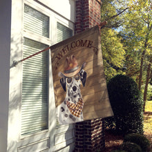 Load image into Gallery viewer, Dalmatian Country Dog Flag Canvas House Size CK6313CHF