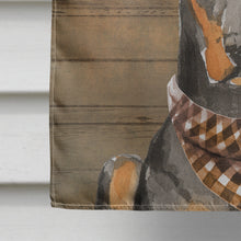 Load image into Gallery viewer, Doberman Pinscher Country Dog Flag Canvas House Size CK6316CHF