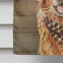 Load image into Gallery viewer, Golden Retriever Country Dog Flag Canvas House Size CK6322CHF