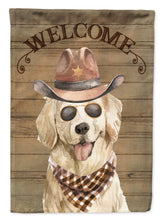 Load image into Gallery viewer, Golden Retriever #2 Country Dog Flag Canvas House Size CK6333CHF