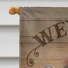 Load image into Gallery viewer, Irish Wolfhound Country Dog Flag Canvas House Size CK6335CHF