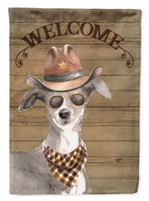 Load image into Gallery viewer, Italian Greyhound Country Dog Flag Canvas House Size CK6336CHF
