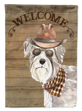 Load image into Gallery viewer, Schnauzer #2 Country Dog Flag Canvas House Size CK6356CHF