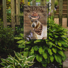 Load image into Gallery viewer, Thai Ridgeback Cowboy Dog Welcome Garden Flag – Western-Style Dog with Hat &amp; Sunglasses CK6368GF
