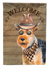 Load image into Gallery viewer, Welsh Terrier #2 Country Dog Flag Canvas House Size CK6374CHF