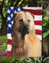 Load image into Gallery viewer, Afghan Shepherd American Flag Garden Flag - Outdoor Decorative Yard Flag CK6384GF