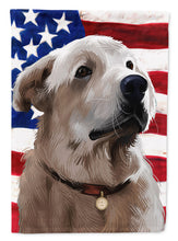 Load image into Gallery viewer, Akbash American Flag Flag Canvas House Size CK6386CHF