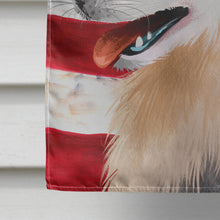 Load image into Gallery viewer, Alaskan Klee Kai American Flag Flag Canvas House Size CK6390CHF