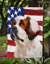 Load image into Gallery viewer, Alpine Mastiff American Flag Garden Flag - Outdoor Decorative Yard Flag CK6393GF