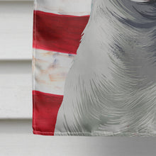 Load image into Gallery viewer, American Bulldog American Flag Flag Canvas House Size CK6395CHF