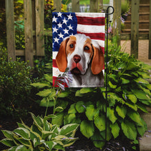 Load image into Gallery viewer, Ariege Pointer Dog American Flag Garden Flag - Outdoor Decorative Yard Flag CK6406GF