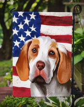 Load image into Gallery viewer, Ariege Pointer Dog American Flag Garden Flag - Outdoor Decorative Yard Flag CK6406GF