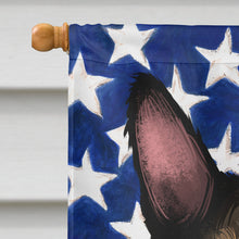 Load image into Gallery viewer, Australian Kelpie American Flag Flag Canvas House Size CK6411CHF