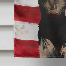 Load image into Gallery viewer, Australian Kelpie American Flag Flag Canvas House Size CK6411CHF