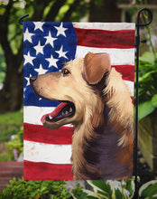 Load image into Gallery viewer, Austrian Pinscher American Flag Garden Flag - Outdoor Decorative Yard Flag CK6415GF