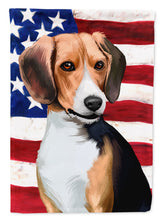 Load image into Gallery viewer, Beagle American Flag Garden Flag - Outdoor Decorative Yard Flag CK6421GF