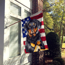 Load image into Gallery viewer, Beauceron American Flag Flag Canvas House Size CK6424CHF