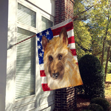Load image into Gallery viewer, Belgian Laekenois American Flag Flag Canvas House Size CK6427CHF