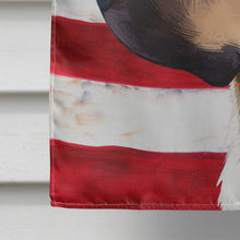 Load image into Gallery viewer, Black Mouth Cur Dog American Flag Flag Canvas House Size CK6436CHF