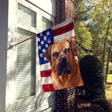 Load image into Gallery viewer, Boerboel Dog American Flag Flag Canvas House Size CK6444CHF