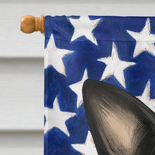 Load image into Gallery viewer, Boston Terrier Dog American Flag Flag Canvas House Size CK6451CHF