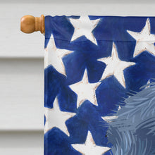 Load image into Gallery viewer, Bouvier des Flandres American Flag Flag Canvas House Size CK6453CHF