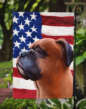 Load image into Gallery viewer, Boxer Dog American Flag Garden Flag - Outdoor Decorative Yard Flag CK6454GF