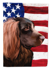 Load image into Gallery viewer, Boykin Spaniel Dog American Flag Flag Canvas House Size CK6455CHF
