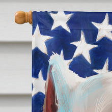 Load image into Gallery viewer, Brazilian Dogo American Flag Flag Canvas House Size CK6459CHF