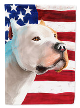 Load image into Gallery viewer, Brazilian Dogo American Flag Flag Canvas House Size CK6459CHF