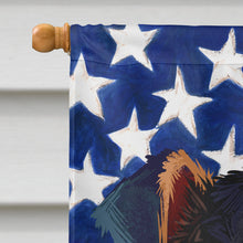 Load image into Gallery viewer, Brazilian Terrier Dog American Flag Flag Canvas House Size CK6460CHF