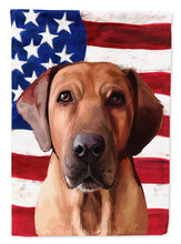 Load image into Gallery viewer, Broholmer Dog American Flag Garden Flag - Outdoor Decorative Yard Flag CK6463GF