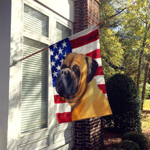 Load image into Gallery viewer, Bullmastiff Dog American Flag Flag Canvas House Size CK6469CHF