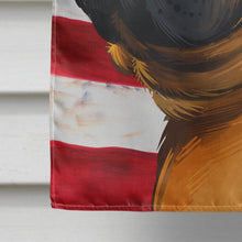 Load image into Gallery viewer, Bullmastiff Dog American Flag Flag Canvas House Size CK6469CHF