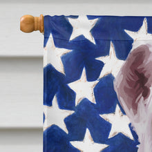 Load image into Gallery viewer, Bully Kutta Dog American Flag Flag Canvas House Size CK6470CHF