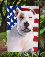 Load image into Gallery viewer, Bully Kutta Dog American Flag Garden Flag - Outdoor Decorative Yard Flag CK6470GF