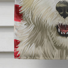 Load image into Gallery viewer, Cairn Terrier Dog American Flag Flag Canvas House Size CK6471CHF