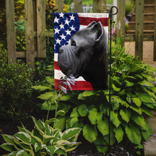Load image into Gallery viewer, Cane Corso Dog American Flag Garden Flag - Outdoor Decorative Yard Flag CK6474GF