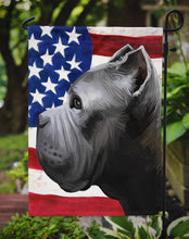 Load image into Gallery viewer, Cane Corso Dog American Flag Garden Flag - Outdoor Decorative Yard Flag CK6474GF