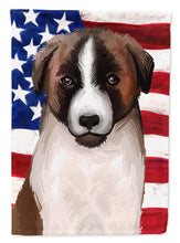 Load image into Gallery viewer, Cao de Gado Transmontano American Flag Flag Canvas House Size CK6477CHF