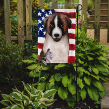 Load image into Gallery viewer, Cao de Gado Transmontano American Flag Garden Flag - Outdoor Decorative Yard Flag CK6477GF
