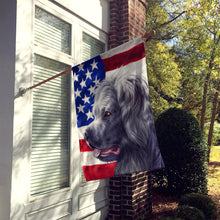 Load image into Gallery viewer, Caucasian Shepherd Dog American Flag Flag Canvas House Size CK6481CHF