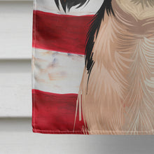 Load image into Gallery viewer, Cavalier Spaniel American Flag Flag Canvas House Size CK6482CHF