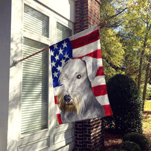 Load image into Gallery viewer, Cesky Terrier Dog American Flag Flag Canvas House Size CK6485CHF