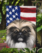 Load image into Gallery viewer, Chinese Imperial Dog American Flag Garden Flag - Outdoor Decorative Yard Flag CK6488GF