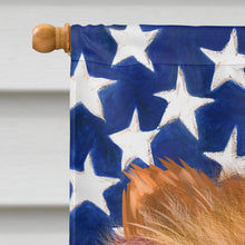 Load image into Gallery viewer, Chow Chow Dog American Flag Flag Canvas House Size CK6490CHF
