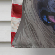 Load image into Gallery viewer, Cimarron Dog American Flag Flag Canvas House Size CK6491CHF