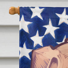 Load image into Gallery viewer, Combai Dog American Flag Flag Canvas House Size CK6494CHF