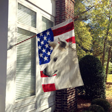 Load image into Gallery viewer, Cretan Hound Dog American Flag Flag Canvas House Size CK6496CHF