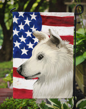 Load image into Gallery viewer, Cretan Hound Dog American Flag Garden Flag - Outdoor Decorative Yard Flag CK6496GF